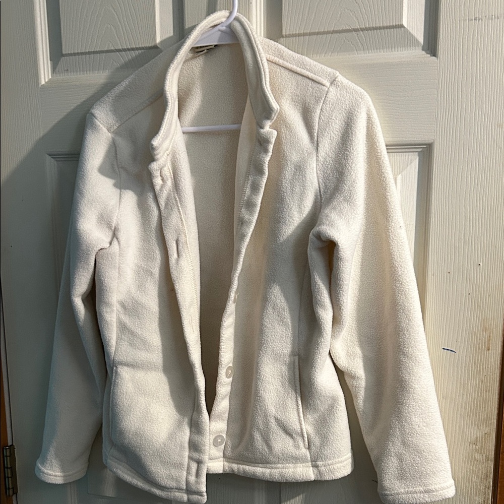 Women's LL bean Cream Jacket